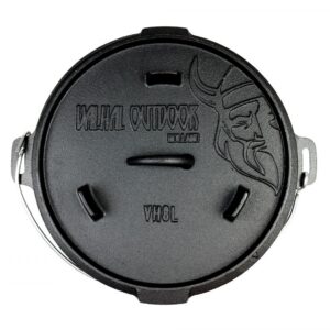 Valhal Dutch Oven 8L, ravno dno